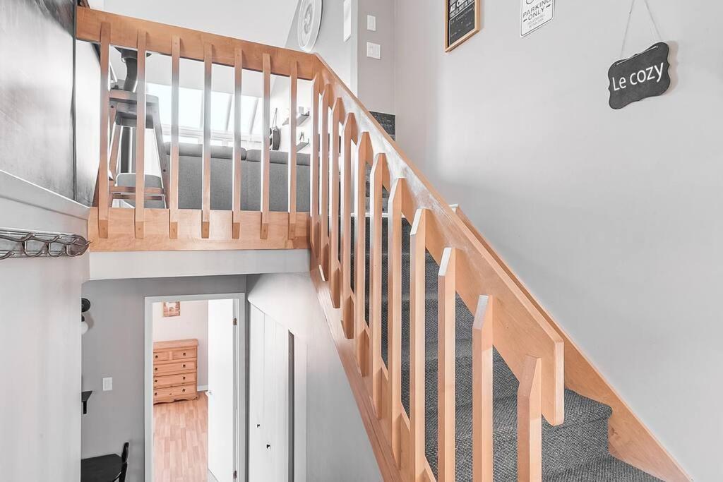 Le Cozy-Condo A Louer A Stoneham Eksteriør billede